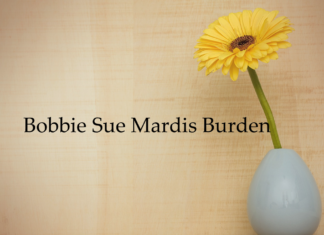 Obituary: Bobbie Sue Mardis Burden