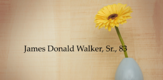Obituary: James Donald Walker, Sr
