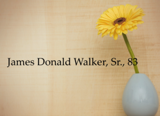 Obituary: James Donald Walker, Sr