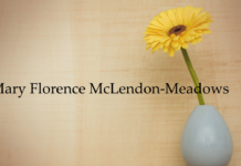 Obituary: Mary Florence McLendon-Meadows