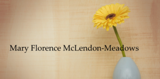 Obituary: Mary Florence McLendon-Meadows