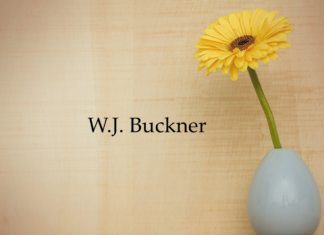 Obituary: W.J. Buckner