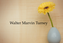 Obituary: Walter Marvin Turney