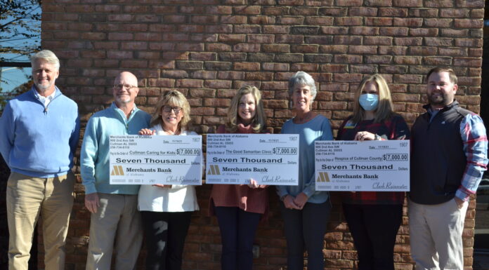 Merchants Bank donates golf tournament proceeds to local charities