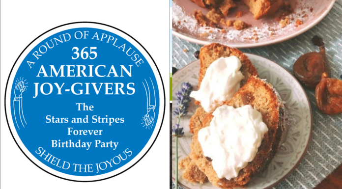 365 AMERICAN JOY-GIVERS for 2021: The Stars and Stripes Forever Birthday Party