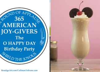 365 AMERICAN JOY-GIVERS for 2021: The O Happy Day Birthday Party