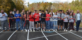 Good Hope High School cuts ribbon on new track