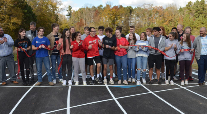 Good Hope High School cuts ribbon on new track