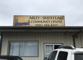 Arley Senior Center fundraiser at Community Center Friday, Nov 5