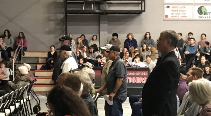 Local veterans honored at Meek High School’s Veterans Day Program Thursday