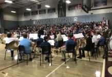 West Point Veterans Day Program held with a packed gym in attendance