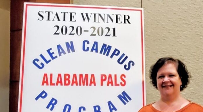 Hanceville Elementary School wins 1st place in Alabama PALS Clean Campus Program