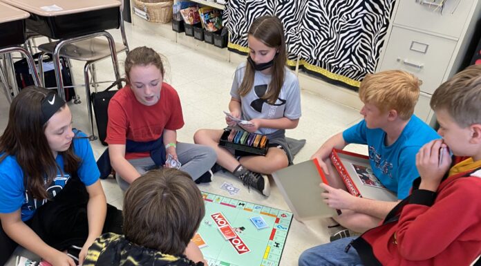 WES students learning business, economics with ‘Monopoly Mondays’