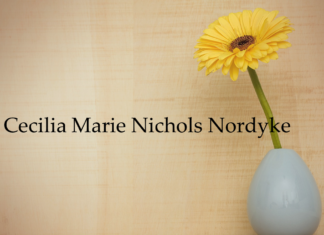 Obituary: Cecilia Marie Nichols Nordyke