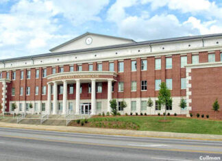 Cullman County District Attorney Wilson Blaylock and Sheriff Matt Gentry announce the arrests of two individuals for the theft of public funds from the town of Garden City