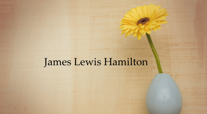 Obituary: James Lewis Hamilton
