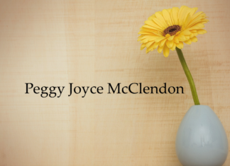 Obituary: Peggy Joyce McClendon