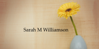 Obituary: Sarah M. Williamson