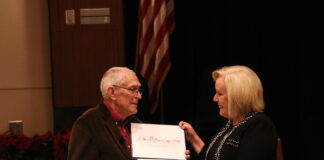 Joseph Hayden, of Cullman, receives honorary precision machining degree from Wallace State Community College