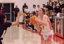 PREP BASKETBALL: Vinemont rallies to top East Lawrence 54-50 in OT, Eagles collect 1st win of season 56-42