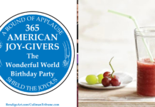 365 AMERICAN JOY-GIVERS for 2021: The Wonderful World Birthday Party