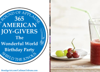 365 AMERICAN JOY-GIVERS for 2021: The Wonderful World Birthday Party
