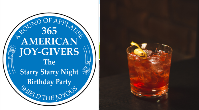 365 AMERICAN JOY-GIVERS for 2021: The Starry Starry Night Birthday Party