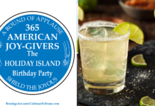 365 AMERICAN JOY-GIVERS for 2021: The Holiday Island Birthday Party