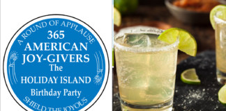 365 AMERICAN JOY-GIVERS for 2021: The Holiday Island Birthday Party