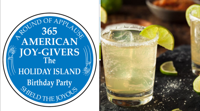 365 AMERICAN JOY-GIVERS for 2021: The Holiday Island Birthday Party