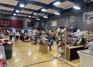 Warrior Way Market braves the rain at West Point High School Gymnasium Saturday