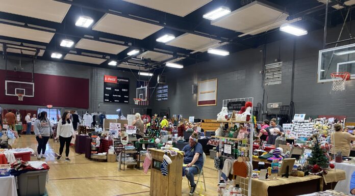 Warrior Way Market braves the rain at West Point High School Gymnasium Saturday
