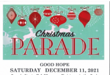 Good Hope Christmas Parade and Christmas in the Park to take place this Saturday
