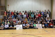 West Elementary students help spread love of reading with donation to the Imagination Library