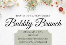 Dreher’s hosting Christmas Eve Bubbly Brunch and New Year’s Eve Party