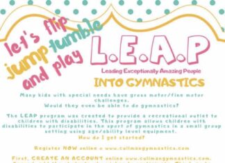 Cullman Gymnastics and Cheer Academy to continue their LEAP Program in January