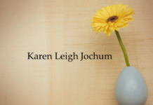 Obituary: Karen Leigh Jochum