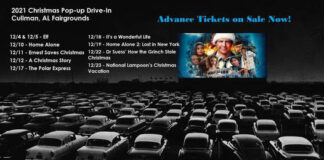 Pop-up drive-in to bring Christmas movies to Cullman Fairgrounds for December