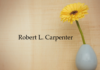 Obituary: Robert L. Carpenter