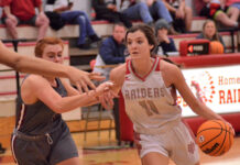 PREP BASKETBALL: No. 2 Good Hope downs Oneonta 53-39 to clinch top area seed, Raiders race past Redskins 64-49