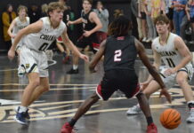 PREP BASKETBALL: Bearcats blow past Trojans in area opener 72-43, Lady Bearcats fall to Muscle Shoals 71-53