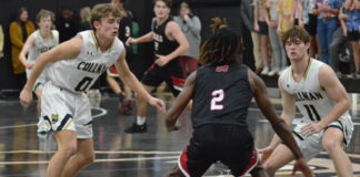 PREP BASKETBALL: Bearcats blow past Trojans in area opener 72-43, Lady Bearcats fall to Muscle Shoals 71-53