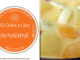 52 ODES TO JOY: SUNSHINE