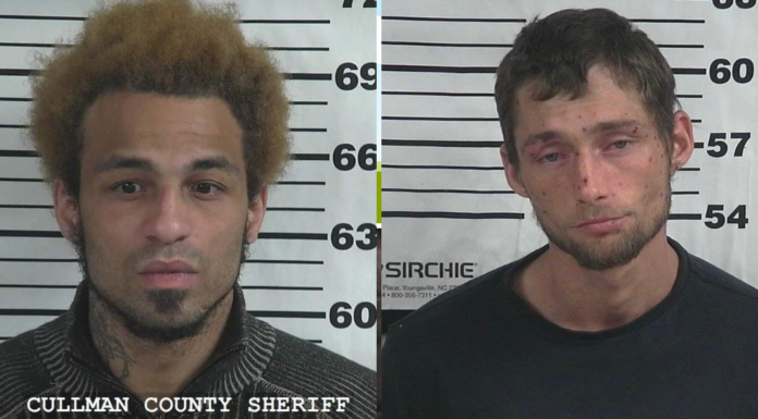 Two meth-related arrests made in Cullman and Hanceville Wednesday