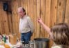President of the Cullman Beekeeping Association teaches candle making class at the Agriplex