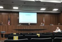 Cullman City Council recognizes law enforcement on behalf of Coach Page at Monday meeting