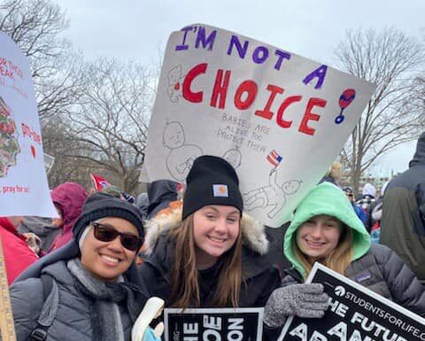 St. Bernard Prep students attend March for Life in Washington D.C.