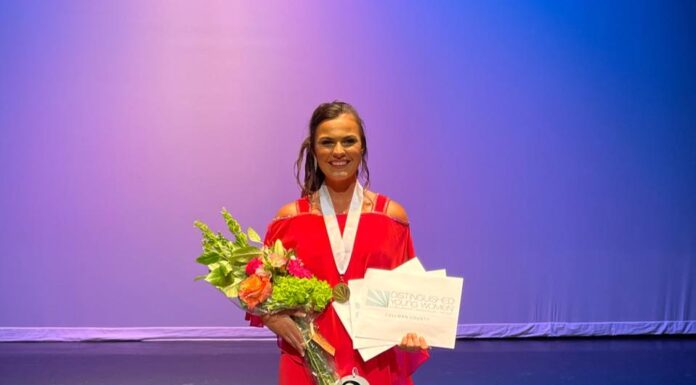 Taylor Simmons wins Top 5 Self-Expression award in Distinguished Young Women of Alabama competition