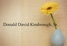 Obituary: Donald David Kimbrough, Sr.