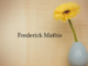 Obituary: Frederick Mathis
